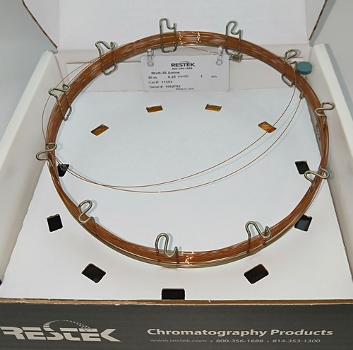Restek Rtx-35 Amine (11353) Capillary Column - 30M x 0.25mm x 1µm - Bild 7 von 12
