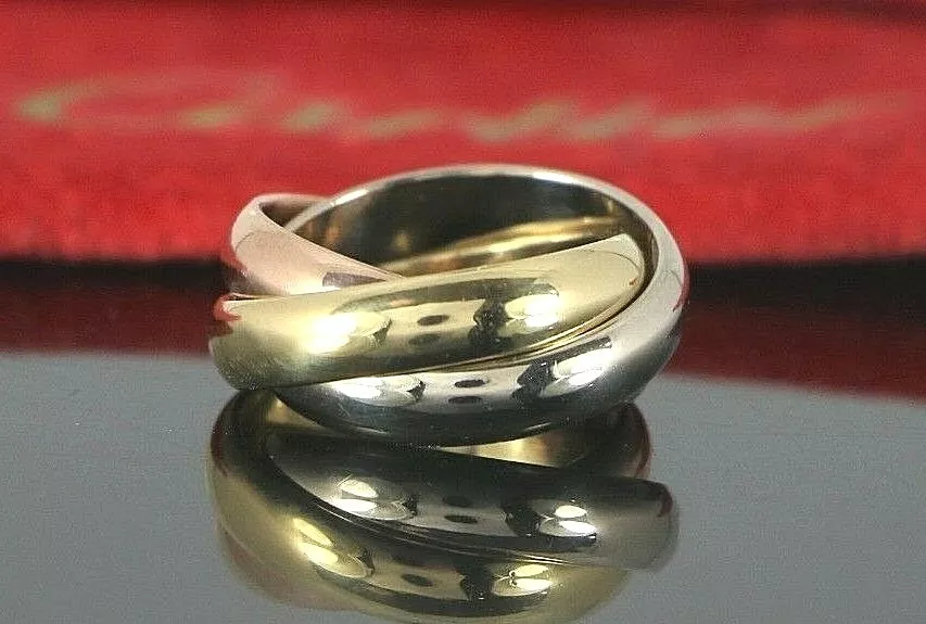 Ebay cartier hotsell trinity ring