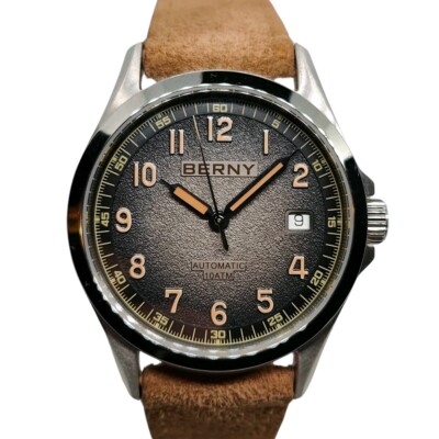 BERNY High-Beat PT5000 Automatik / Edelstahl / 5BAR / ABVERKAUF!