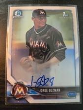 Jorge Guzman Bowman Chrome 2018 Auto