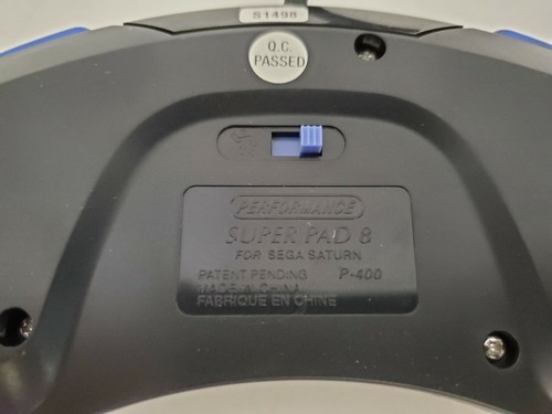 2 NEW SuperPad 8 P-400 Controller Gamepad for Sega Saturn #40K - Picture 6 of 12
