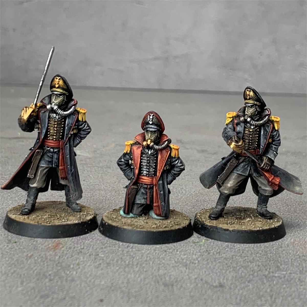 Death Korps Of War Commissar Set Warhammer 40K armée Forge