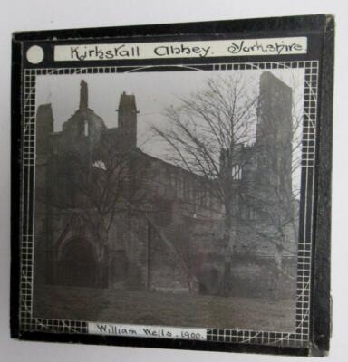 Kirkstall Abby Magic Lantern Slide Weitere Bilder unten Angebot