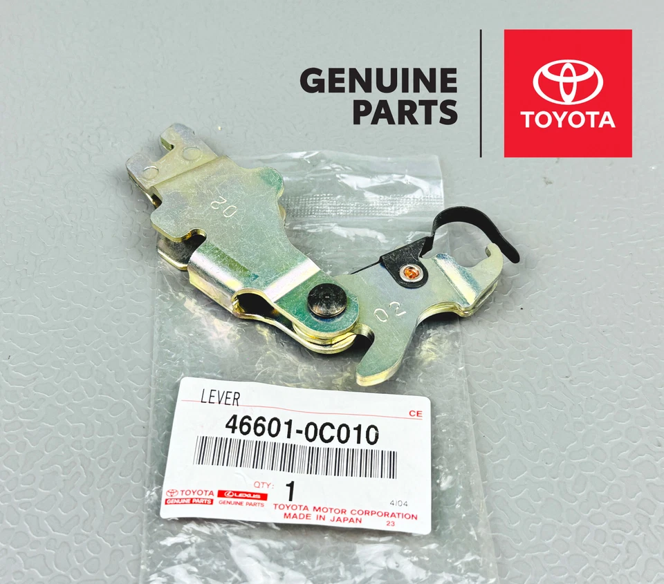 Palanca de zapata de freno de estacionamiento derecha OEM Toyota Land Cruiser Lexus LX570 46601-0C010 Foto 2 de 4