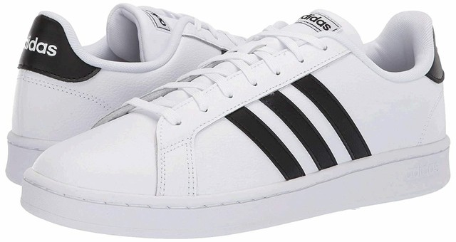 adidas mens canvas lace up sneakers