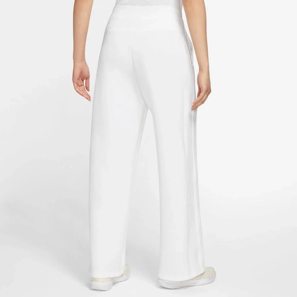 Pantalones de tenis para mujer talla S- Nike Court DRI FIT Heritage, blancos. Foto 2 de 4