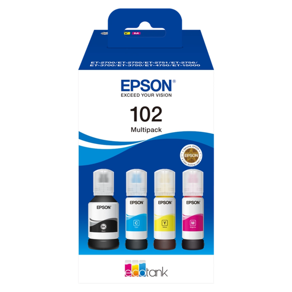 Original Epson Multipack Schwarz / Cyan / Magenta / Gelb C13T03R640 102-image