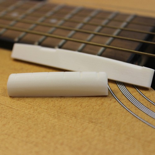 Saddle Acoustic Guitar 6* Bridge Pins 1*saddle 1* bridge For Guitars Tools - Picture 10 of 12