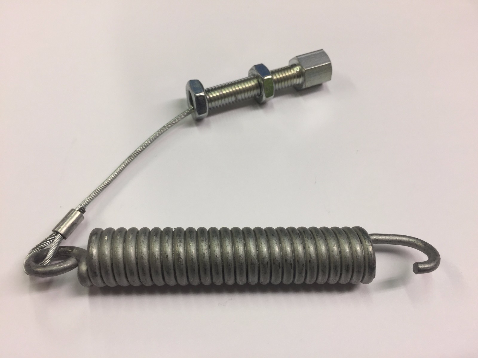 EFCO EF102C MANUAL RIDEON LAWNMOWER DECK TENSION SPRING CABLE 182004608