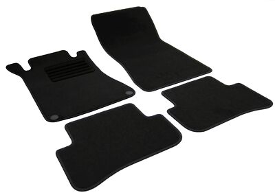 Fußmatten für Mercedes W203 S203 C-Klasse Autoteppiche Automatten Basic Set