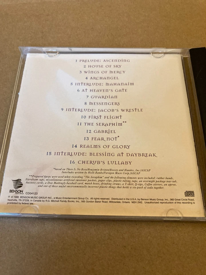 Angels: Music From The Heavens - Christi & Holli Banks (CD, Audio) - Image 4 of 4