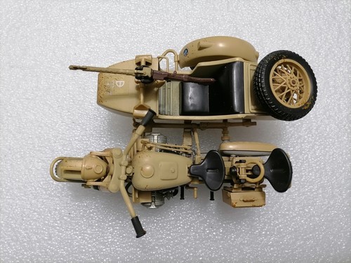 BMW R75 Army with Sidecar - Vintage 1:16 Scale model , Polistil , Italy 1976 - Picture 5 of 10