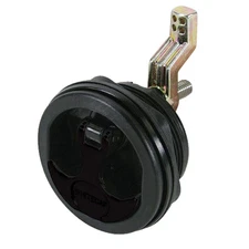 Whitecap Marine Boat 3-inch T-Handle Latch Non-Locking Nylon BLACK/BLACK