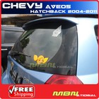 04-11 For Chevy Aveo 5DR Hatchback Trunk Spoiler Painted WA402N URBAN GRAY MET