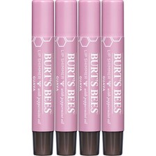 Burt's Bees Guava Lip Shimmer Pack of 4 Natural Moisturizing Lip Color