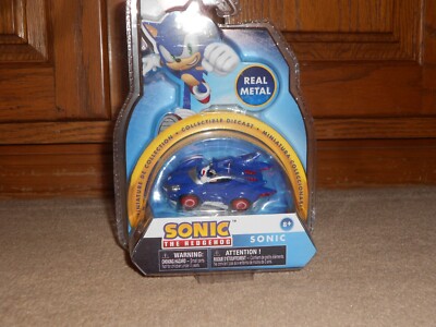 New! - Sonic The Hedgehog - SONIC - Sonic & Sega All-Stars Racing - Real Metal
