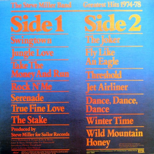 The Steve Miller Band Greatest Hit 1974- 1978 Vinyl Excellent! - Foto 2 di 6