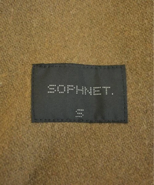 SOPHNET. Abrigos Chester marrón F 2200532376071 Foto 3 de 4