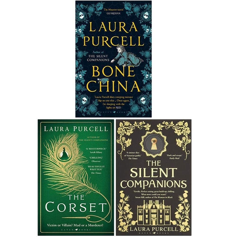 Laura Purcell 3 Books Collection Set Bone China, The Corset, Silent Companions