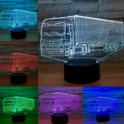 Container LKW 3D Illusion Smart APP Steuerung 3D Illusion Nachtlicht Bluetooth