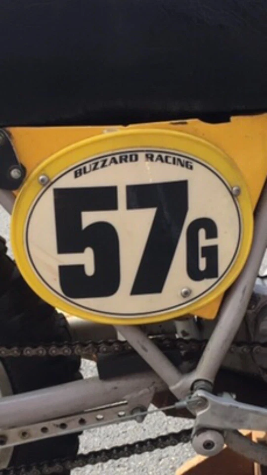 Husqvarna 53 牙铝后链轮 6 毫米螺栓 1978 - 早期 250 - 400 全新! — 第 3/4 张图片