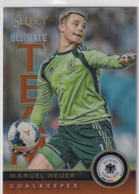 Panini Select Fußball 2015/16 Nr 1 Manuel Neuer Ultimate Team orange 134/149