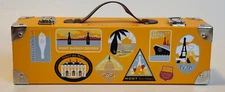 Veuve Clicquot Steamer Trunk Wine Cooler Box EUC Clicquot Cruise PARIS Mont Veuv