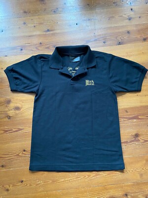 the Gazette PoloShirt M Black Moral Jrock Dir en grey Japan Ruki Reita Aoi Uruha