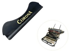 Front Panel for Corona No.3 Typewriter Folding Antique Vtg Part Nameplate Cover thumbnail