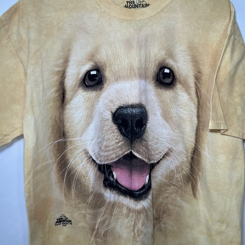 The Mountain 2016 Vincent Hie Golden Retriever T Shirt Mens Large Yellow Dog Lab - Picture 5 of 10