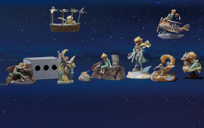 Kaiyodo Zu & Pi Le Petit Prince Little Prince Series 2 Confirmed