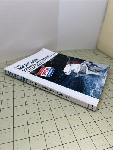 CLYMER MERCURY 1964-1971 3.9-135 HP -OUTBOARD SHOP MANUAL B719 - CLEAN BOOK! - Picture 2 of 5