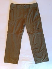 Men's 36X30 Under Armor Heat Gear Cargo Pants/ Shorts Quick Dry Hunting Fishing 