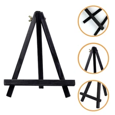 Tabletop Display Easel Small Portable Wooden Tabletop Mini Tripod Structure