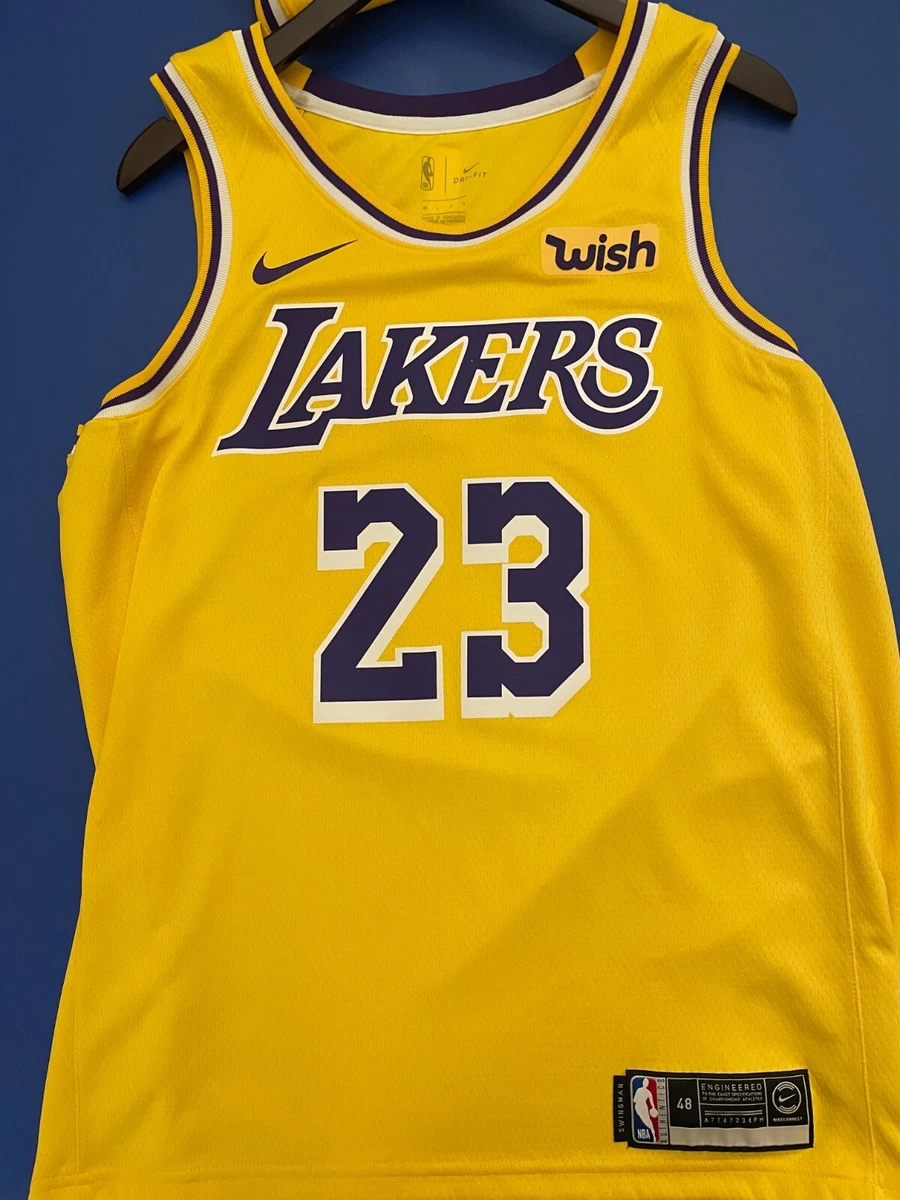 Nike NBA Swingman Jersey Lakers Icon Edition 2020 - LEBRON JAMES