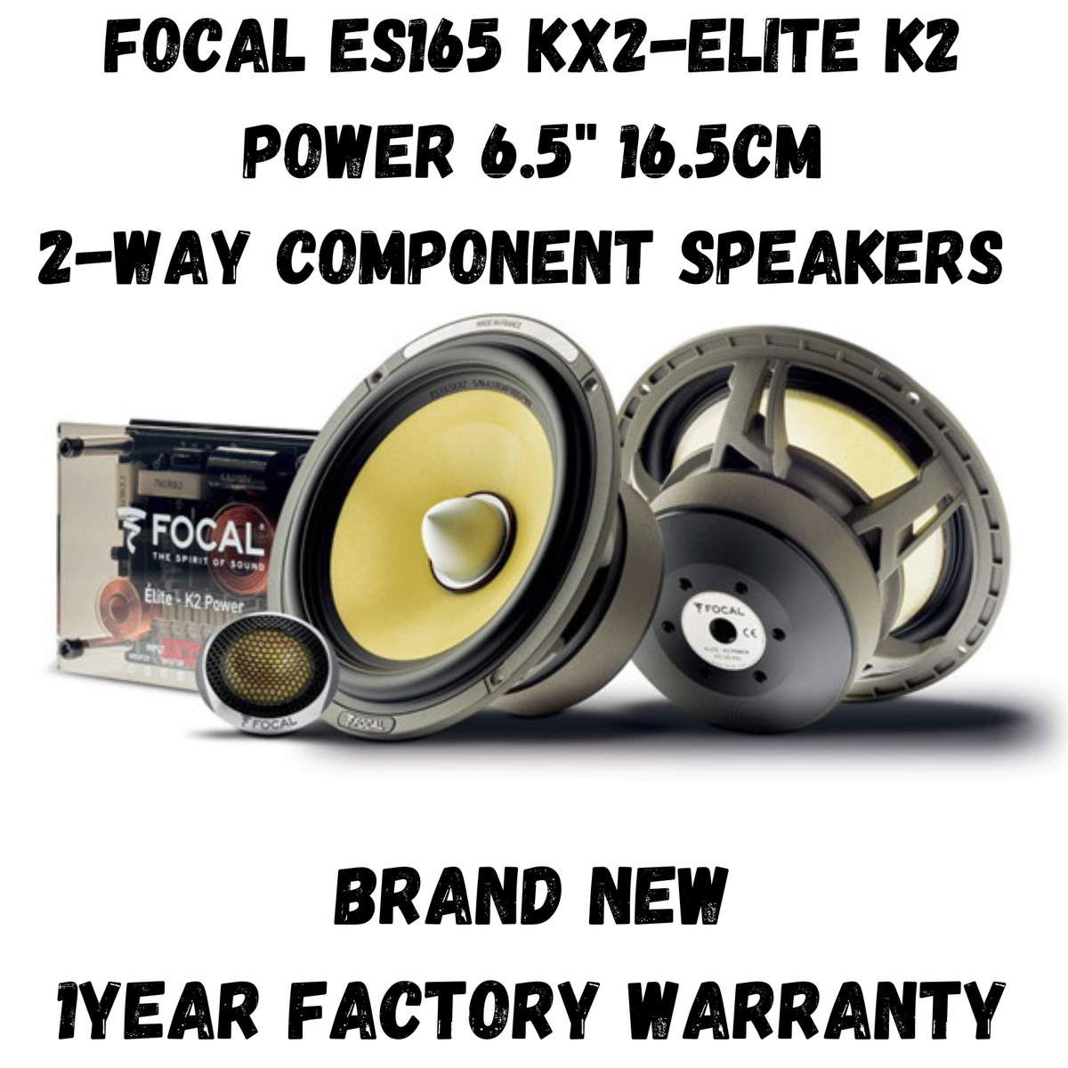 FOCAL K2 Power スピーカー 6.5インチ Products Lineup K2 Power M｜FOCAL Car Audio｜仏カー