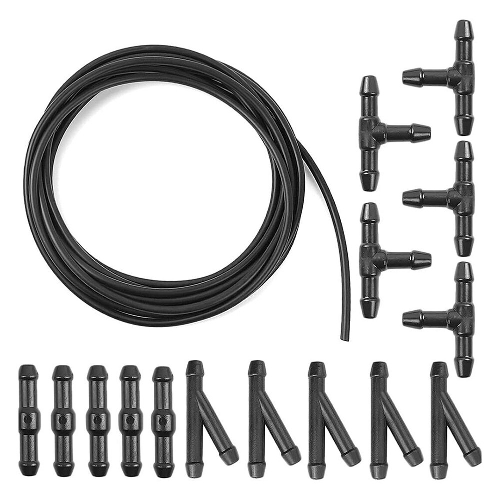 Universal 6M WConnector Windshield Washer Fluid Tube Kit Sturdy and