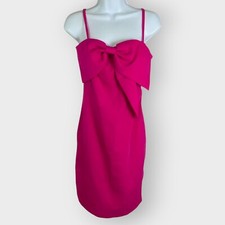 NEW | Trina Turk Sylvia Sheath Dress | 4 | Pink | Bow | Lined