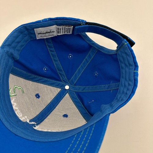 Bright View Unisex Baseball Cap Wear Guard Adjustable Strap Hat Blue 100% Cotton - Picture 7 of 10