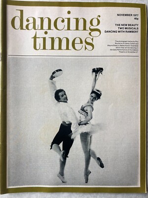 DANCING TIMES NOV 1977 - THE NEW SLEEPING BEAUTY - WAYNE SLEEP & COLLIER - 1939
