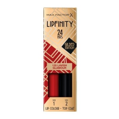MAXFACTOR X LIPFINITY 24HR - 135 LAVISH GLAMOUR LIPPENSTIFT (OHNE BALSAM)