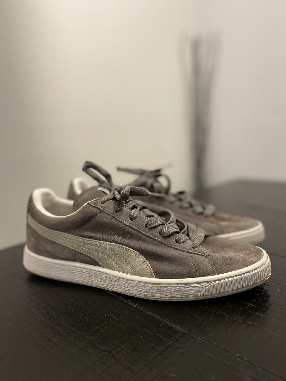 Puma Classic Suede Steeple Gray Low Top 