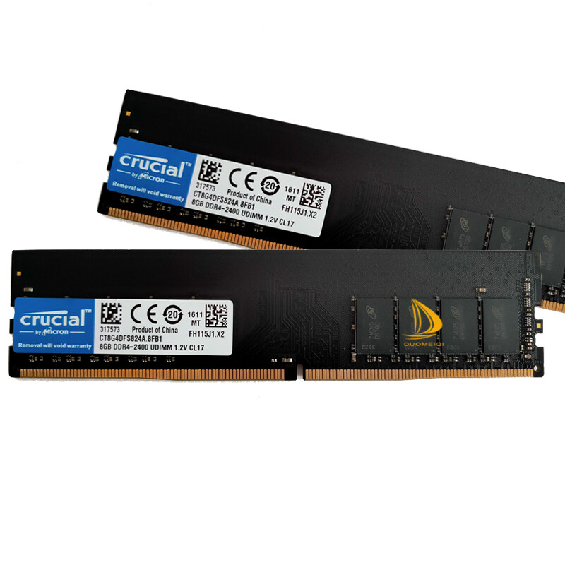 Kits Crucial 2x 8GB 1RX8 PC4-2400T DDR4 2400Mhz 288Pin UDIMM
