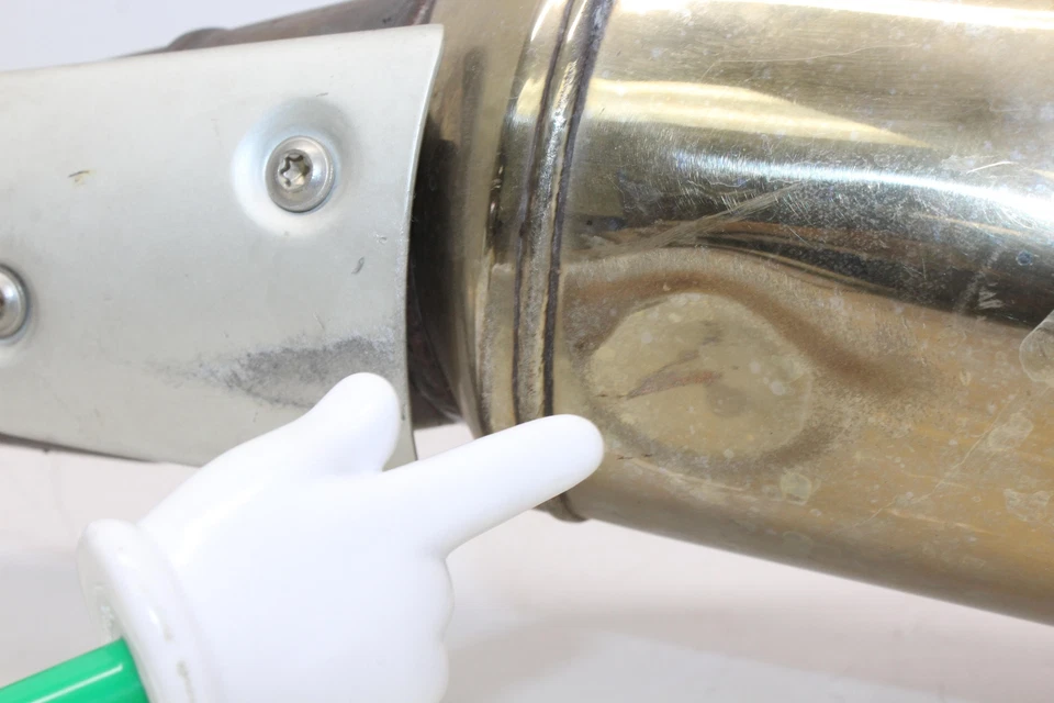 2005 Bmw F650gs Full Exhaust System Headers Pipe Muffler - Image 3 of 4