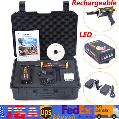 GR-200 2 Antennas Metal Detector Treasure Detecting Finder Gold Prospecting Tool