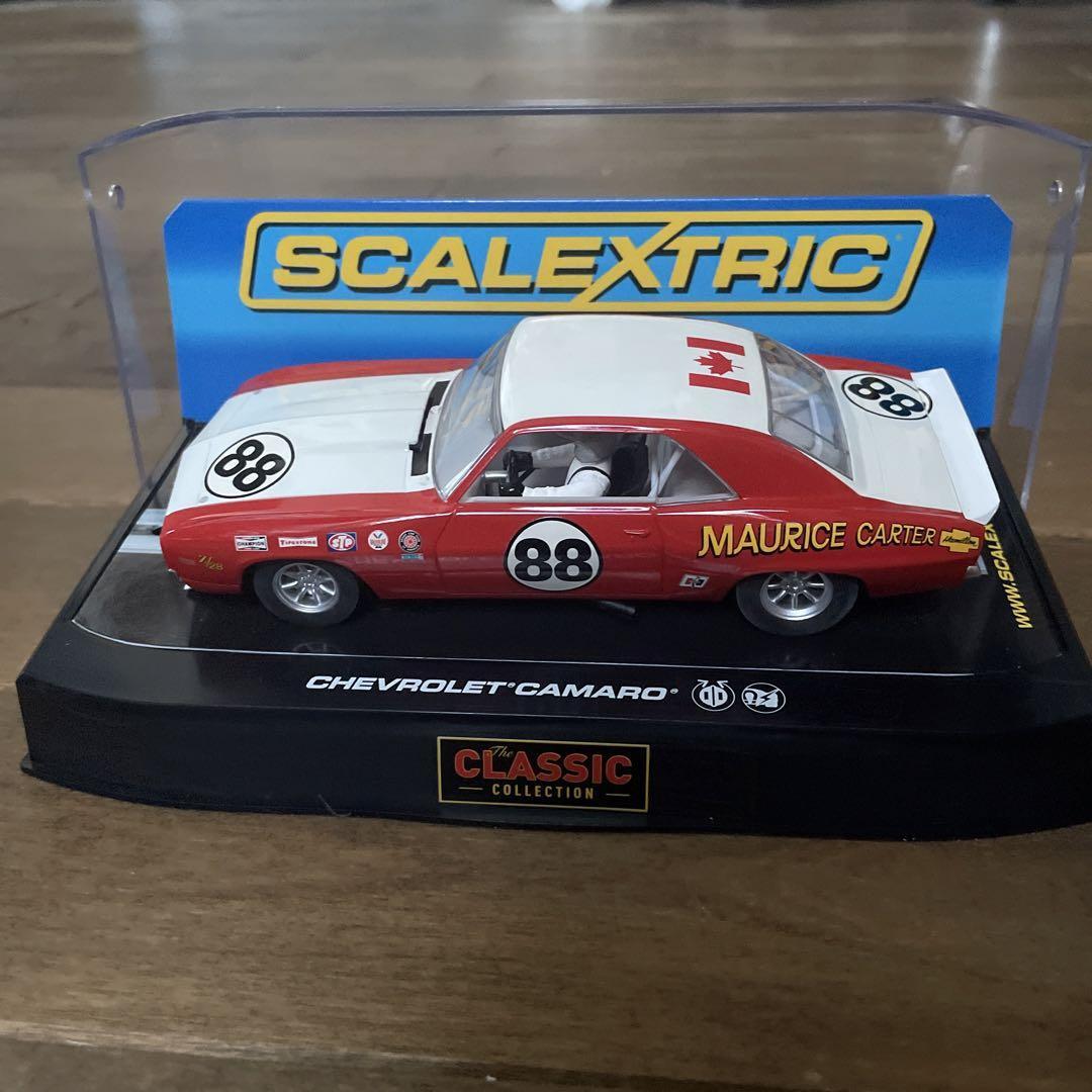 厳選スロットカー Scalextric CAMARO:used Scalextric 1/32 Chevrolet Camaro Slot Car Maurice Carter