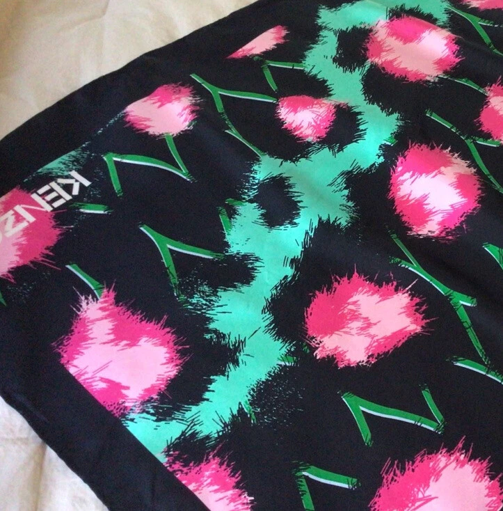 KENZO X H M Scarf 79cmX79cm