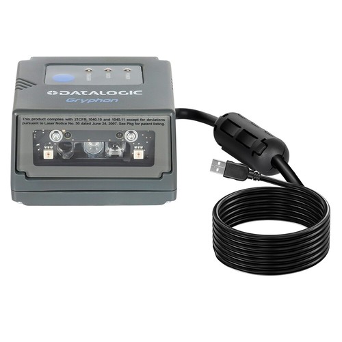 Datalogic Gryphon GFS4470/GFS4450 USB/RS232 Fixed Mount 1D 2D Barcode Scanner - Afbeelding 2 van 13
