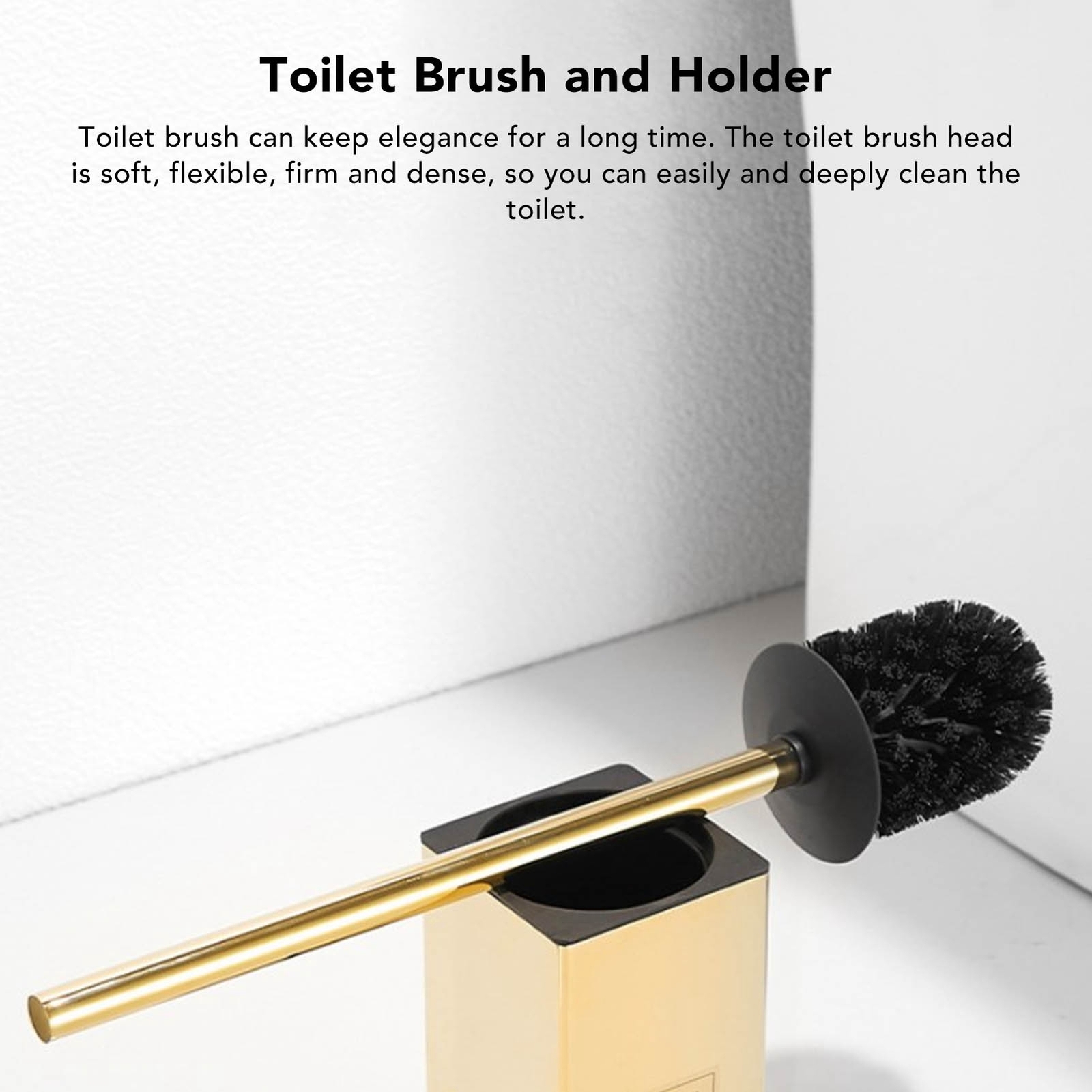 Toilet Brush And Holder For Bathrooms Stainless Steel Toilet Brush ...