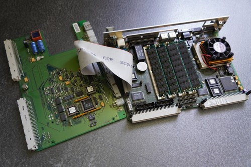 AT96 PC Intel Pentium 200 MMX Socket 5 SERVER Einheit 32MB EDO RAM Computer Serv